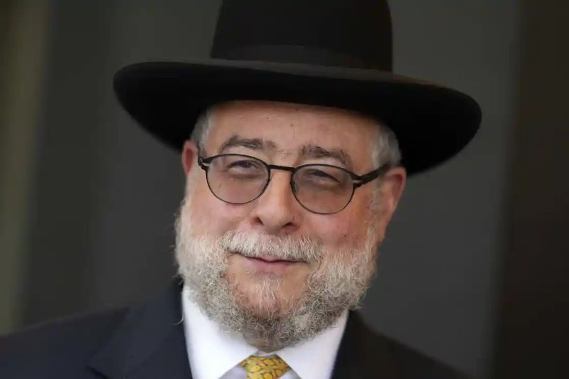 Pinchas Goldschmidt also said that while Russia’s Jews faced an uncertain future, antisemitism was on the rise across Europe and the US. Photograph: Matthias Schräder/AP