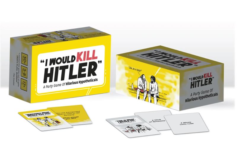 Though not its intention, patrons believe the nature of the game makes light of the Holocaust. I Would Kill Hitler/Kickstarter