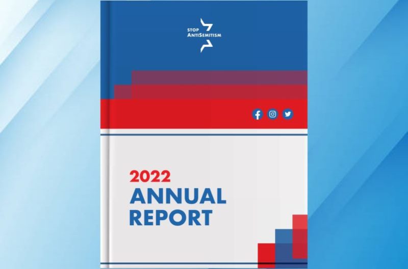 Stop Antisemitism 2022 annual report
